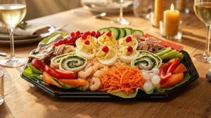 Vissalade Lindy's Vlaai & Zo Borne